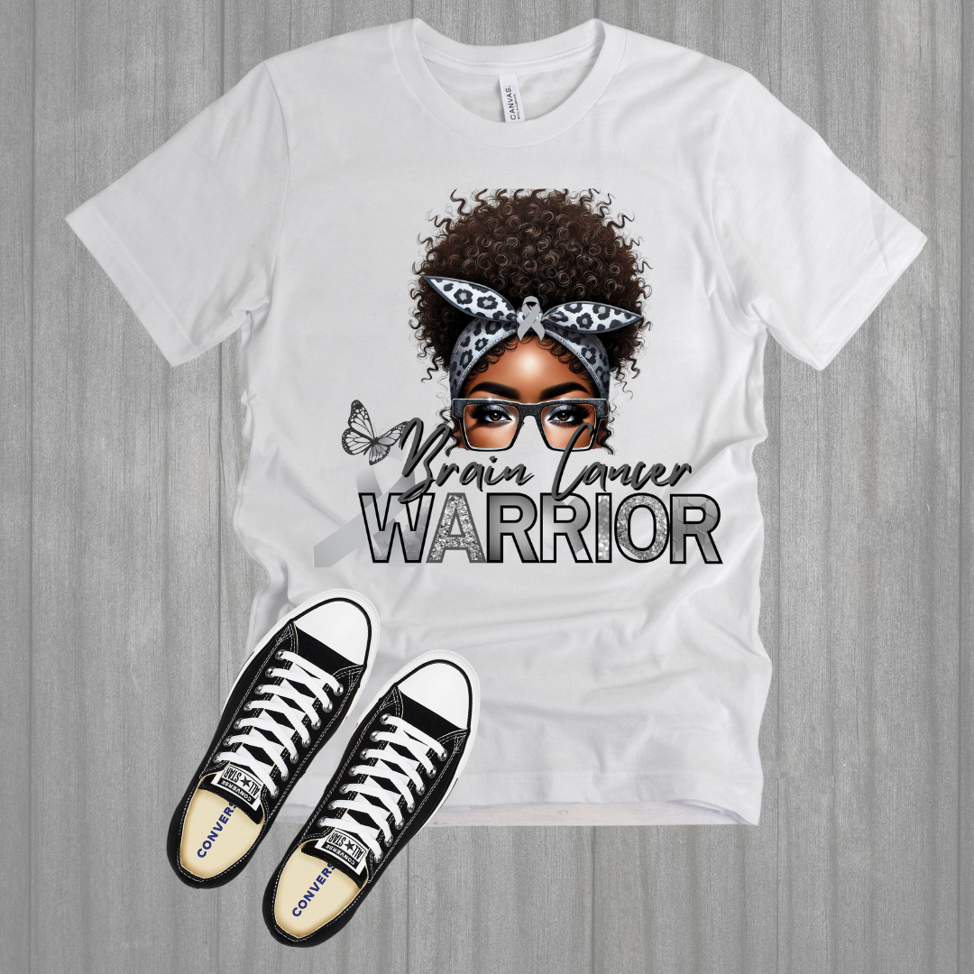 Brain Cancer Warrior Tshirt